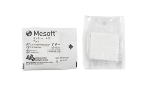 Mesoft kompresser 5x5cm sterile (75x2)