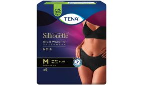 Silhouette plus high waist sort M