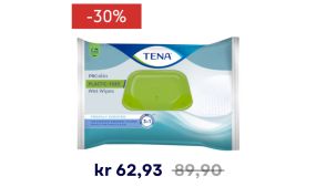 Tena wet wipes