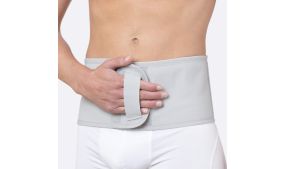 Nordicare brokkbelte StomiBas grå 16 cm (M)