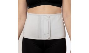 Nordicare brokkbelte StomiBas grå 20 cm (M)