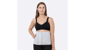 Nordicare brokkbelte StomiBas grå 25 cm (M)