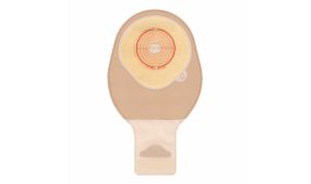 Stomocur Protect Alginat tømbar liten pose, beige, oppklippbar 15-60mm