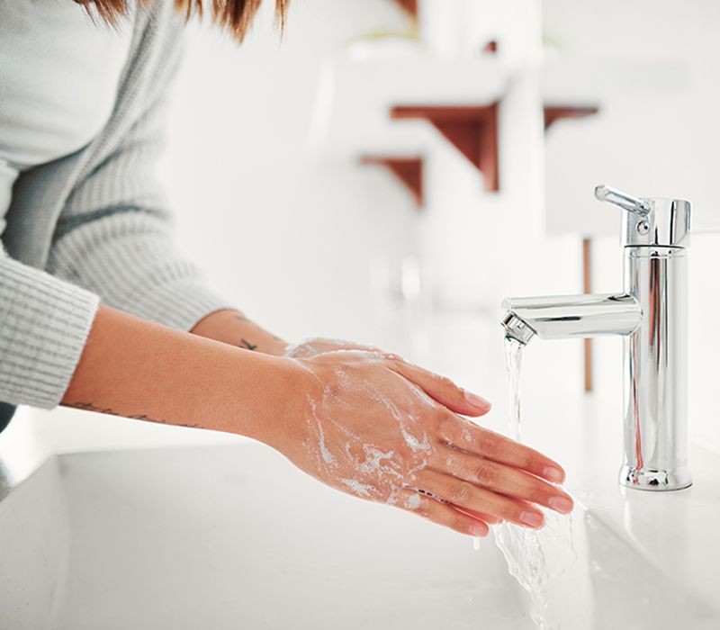 Influensa/Corona - Guide til riktig håndvask
