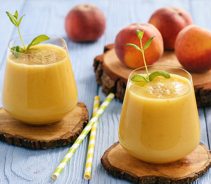 Fersken smoothie
