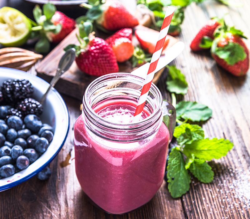 Skogsbærsmoothie