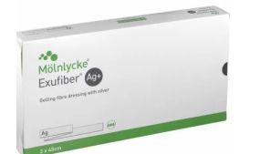 Exufiber ag+ sølvbandasje 2x45cm
