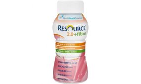 Resource 2.0+fibre jordbær 4x200ml