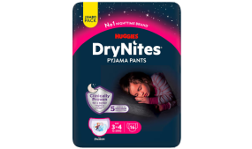 DryNites jente 3-4 år / 12-21 kg