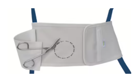 Stomacare easycut+ 15cm lg M belte til kompresjon