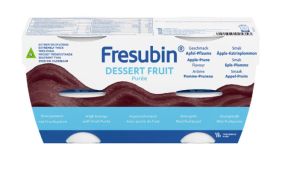 Fresubin dessert fruit næringspuré eple-sviske 4x125g