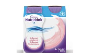 Nutridrink 1,5 jordbær 4x200ml