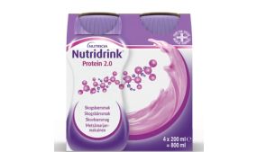 Nutridrink prot 2,0 skogsbær 4x200ml