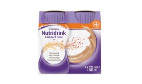 Nutridrink compact fibre 2.4 mokka 4x125ml