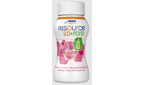 Resource 2.0+fibre jordbær 4x200ml