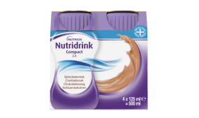 Nutridrink compact 2,4 sjokolade 4x125ml