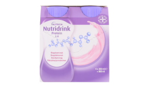 Nutridrink prot 2,0 skogsbær 4x200ml