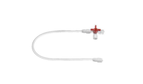 Mellomstykke kran -han m/ treveiskran 30cm