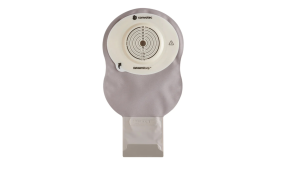 Esteem Body 1-delt, 7mm dybde soft convex, grå tømbar pose 570ml. Ferdigstanset 30mm