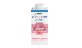 Resource Protein jordbær (Tetra pak)