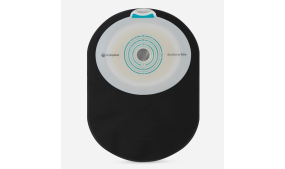 SenSura Mio 1-delt svart lukket maxi m/vindu