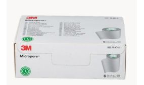 Micropore u/dispenser hvit 6stk