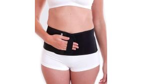 Stomibas 20cm sort XL