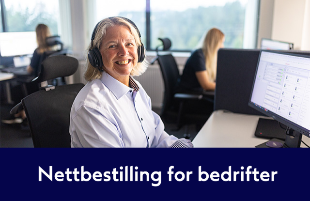 snakk med oss via telefon